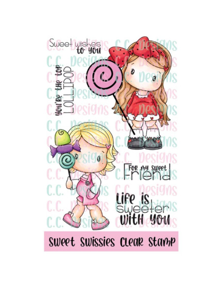 Sello Sweet Swissies de CC Desings