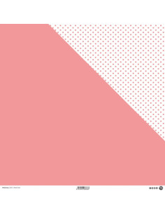Papel topos Pastel Coral Modascrap