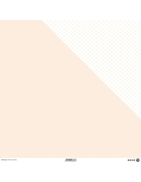 Papel topos Pastel Blush Modascrap