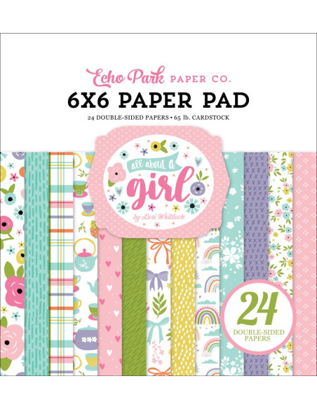 Bloc 6x6 de colección All About A Girl Echo Park