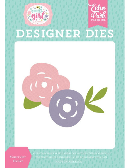 Troqueles Flower Pair All About A Girl Echo Park