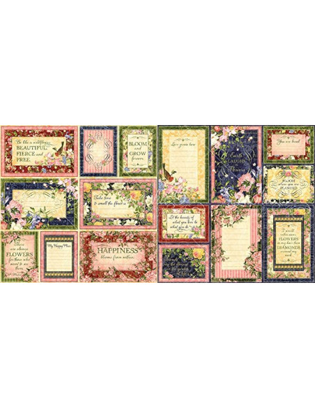 Tarjetas Floral Shoppe  Graphic 45