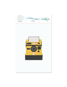 Troquel Cámara Polaroid Aventura de Mintopia