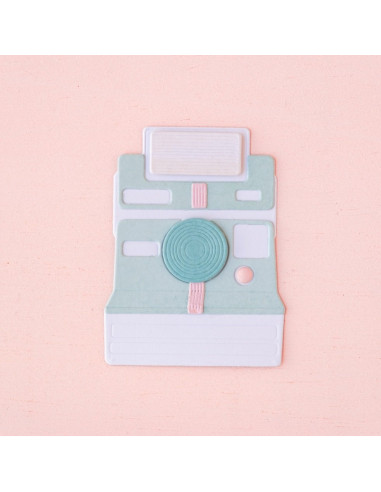 Troquel Cámara Polaroid Aventura de Mintopia