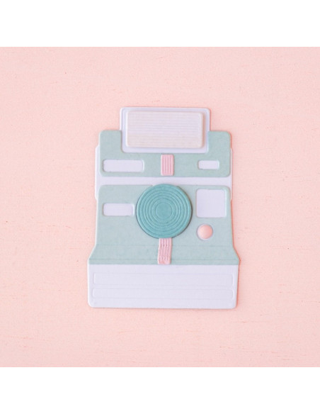 Troquel Cámara Polaroid Aventura de Mintopia