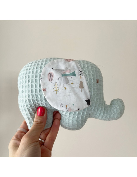 Tela Waffle Gris Koala