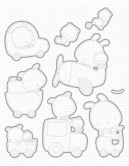 Troquel Anywhere With You de MFT