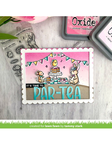 Troquel Tea-rrific Day Add-On Lawn Fawn