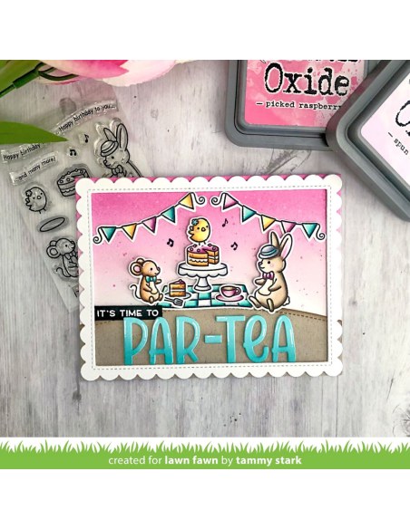 Troquel Tea-rrific Day Add-On Lawn Fawn