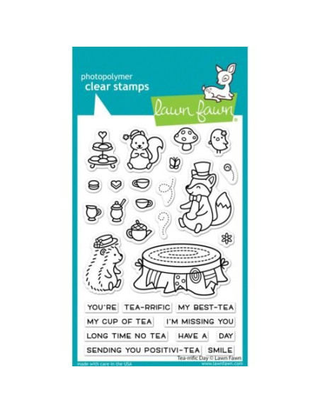 Troquel Tea-rrific Day  Lawn Fawn