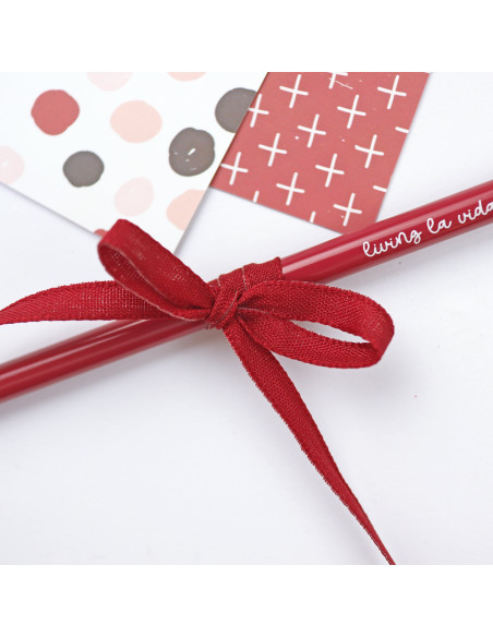 1m Lazo Lino Fino Cereza