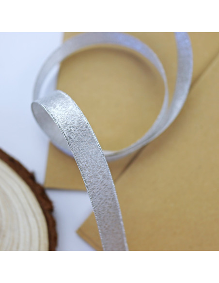 1m Lazo Lamé Plata