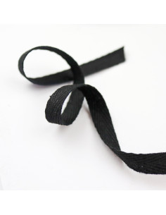 1m Cinta Sarga Negro 2