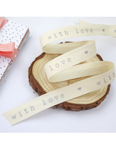 1m Lazo With Love Crema 2