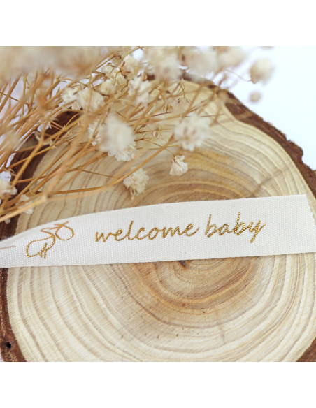 1m Lazo Welcome Baby Crema