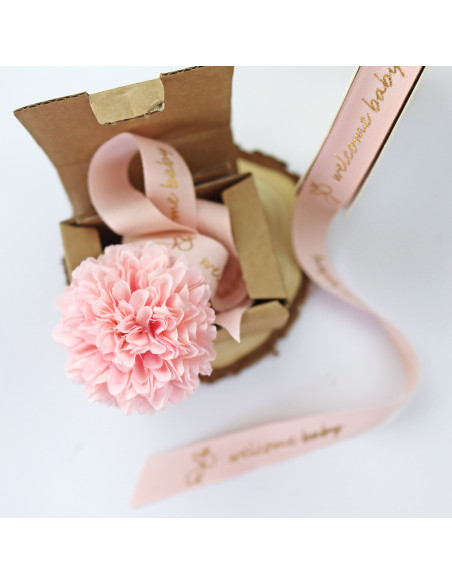 1m Lazo Welcome Baby Rosa