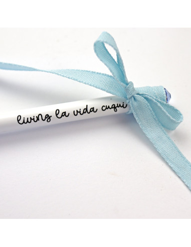 1m Lazo Lino Fino Azul Cielo