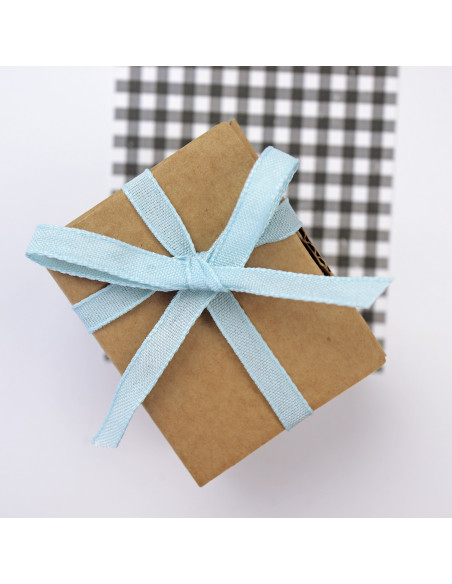 1m Lazo Lino Fino Azul Cielo