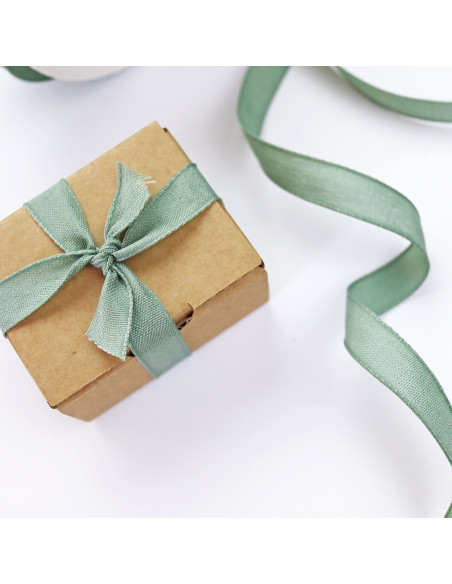 1m Lazo Lino Verde Agua