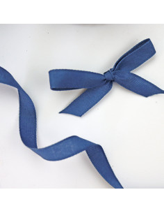 1m Lazo Lino Azul Indigo