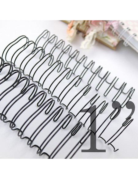 Wire-O 1'' Negro Alúa Cid