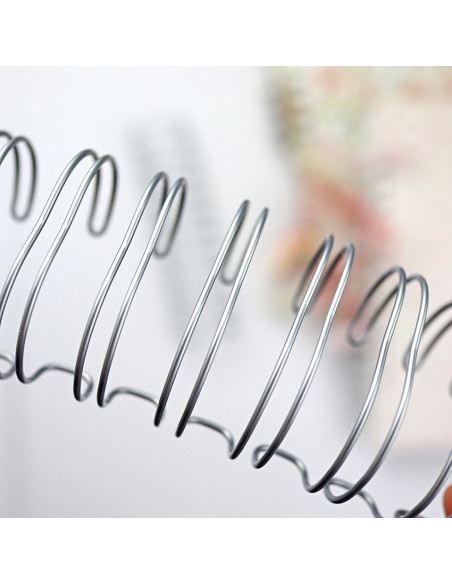 Wire-O 1'' Plata Alúa Cid