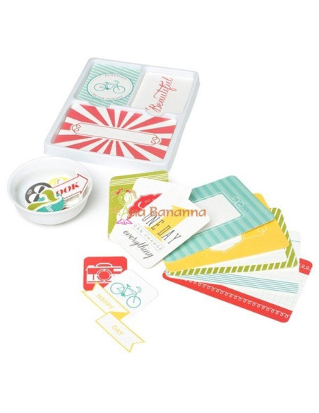 Pack project life embossed