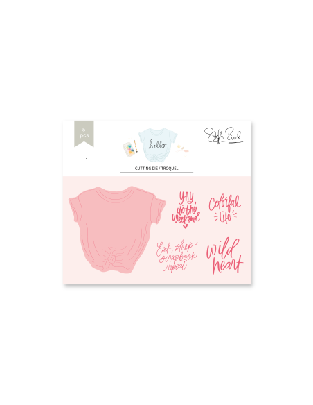 Troquel Camiseta Hello Lora Bailora