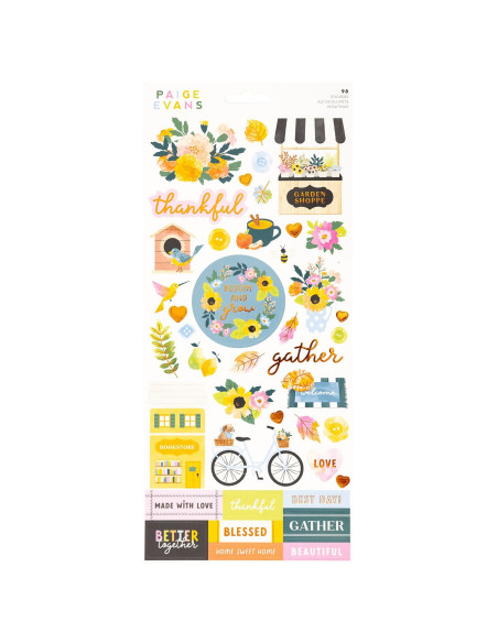 Pegatinas Garden Shoppe de Paige Evans Pegatinas Garden Shoppe de Paige Evans