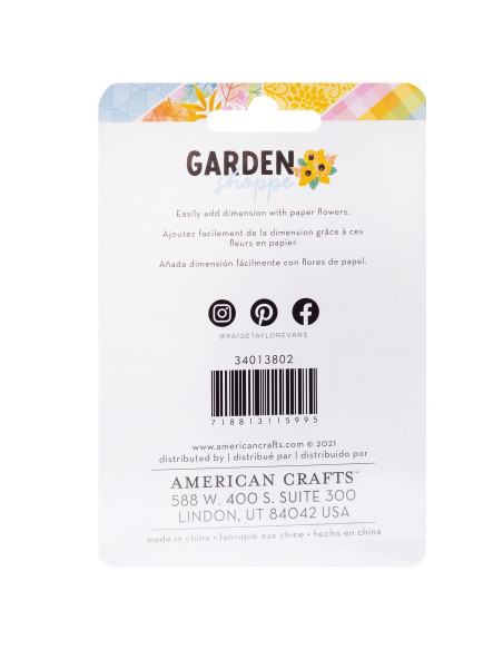 Pegatinas 3D  Garden Shoppe de Paige Evans Pegatinas 3D  Garden Shoppe de Paige Evans
