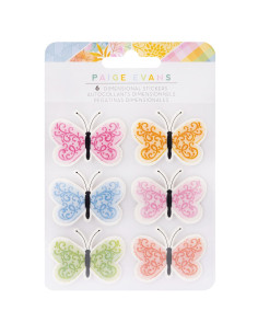 Pegatinas 3D  Garden Shoppe de Paige Evans