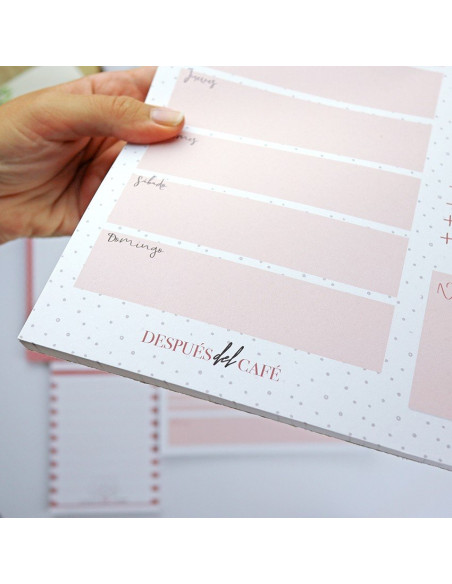 Planificador semanal LQY+Q Vertical Alúa Cid