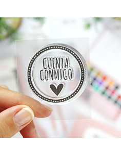 Sello Cuenta Conmigo  Alúa Cid
