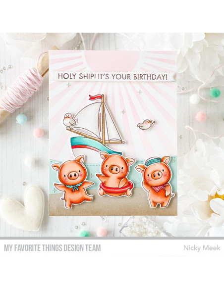 Sello Pig Time Fun, My favourite things