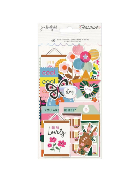 Troquelados Ephemera Stardust Jen Hadfield
