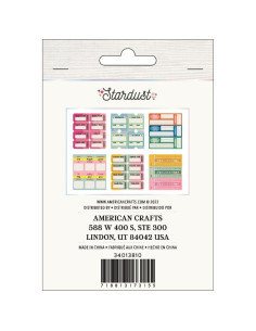 Troquelados Tickets Stardust, Jen Hadfield 2