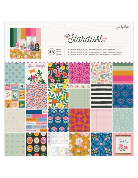 Bloc 12x12" Stardust Jen Hadfield