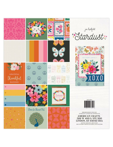 Bloc 12x12" Stardust Jen Hadfield