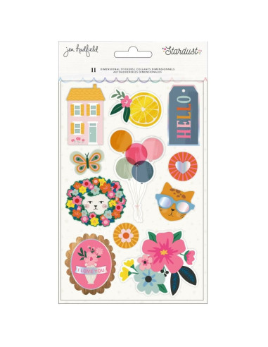 Adornos 3D Stardust, Jen Hadfield