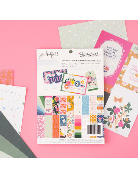 Bloc PEQUEÑO Stardust Jen Hadfield 6x8"