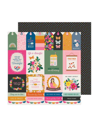 Bloc 12x12" Stardust Jen Hadfield