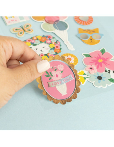 Adornos 3D Stardust, Jen Hadfield