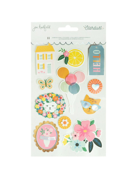 Adornos 3D Stardust, Jen Hadfield