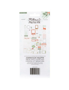 Troquelados ilustraciones Mittens and Mistletoe, Crate Paper 2