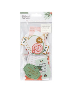Troquelados ilustraciones Mittens and Mistletoe, Crate Paper