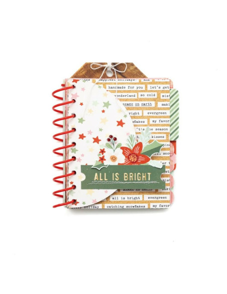 Chipboard Mittens and Mistletoe, Crate Paper