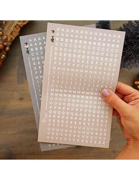 Pegatinas ABC Navidad, Maravillas Alua Cid