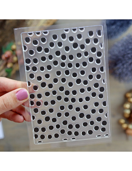 Sello fondo Lunares, Maravillas Navidad Alua Cid