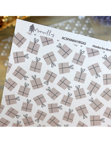 Kit papeles especiales Maravillas Navidad Alua Cid