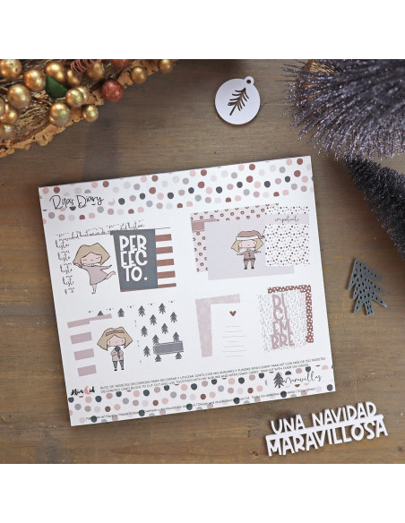 Bloc de tarjetas Maravillas Navidad Alua Cid